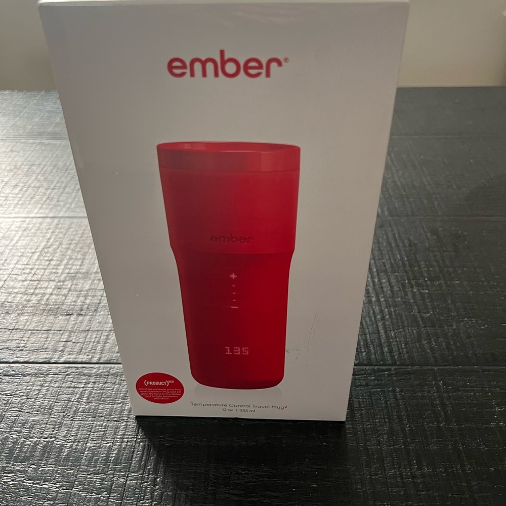 Ember Travel Mug (RED) Boxed